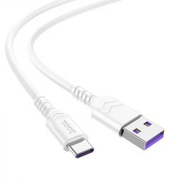  USB <-> USB Type-C, Hoco Fortune 5A, White, 1  (X62) -  2