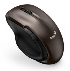   Genius Ergo 8200S, Chocolate, USB 2.4 GHz,  ( BlueEye), 1200 dpi, 5 , 1xAA