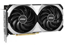  GeForce RTX 4070, MSI, VENTUS 2X OC, 12Gb GDDR6X, 192-bit, HDMI/3xDP, 2520/21000 MHz, 8-pin (RTX 4070 VENTUS 2X 12G OC) -  3