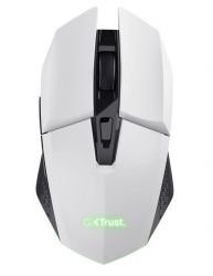   Trust GXT 110 FELOX, White, USB 2.4GHz,  ( PAW3212), 800 - 4800 dpi, 6 ,  (25069) -  2