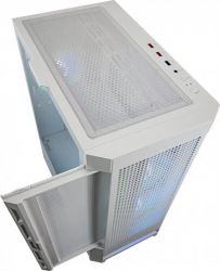  , 2*140mm ARGB, 1*120mm ARGB  , ATX/mATX/mini-ITX,   Cougar Duoface RGB (White) -  5