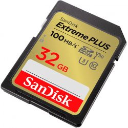  '  ' SDHC, 32Gb, SanDisk Extreme Plus, Class10 UHS-I U3 V30,  100/60 / (SDSDXWT-032G-GNCIN) -  3