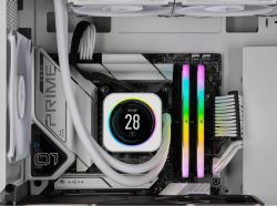  32Gb x 2 (64Gb Kit) DDR5, 6000 MHz, Corsair Vengeance RGB, White, 40-40-40-77, 1.35V,   (CMH64GX5M2B6000C40W) -  5