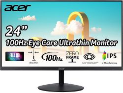  23.8" Acer SB242YEbi (UM.QS2EE.E05), Black, WLED, IPS, 100 , 1920x1080, 1 , 250 /, 1000:1, 178/178, VGA/HDMI, 2x1 , AMD FreeSync, Vesa 75x75 -  7