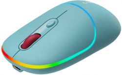   Canyon MW-22, Dark Cyan, Bluetooth / USB 2.4 GHz, , 800 - 1600 dpi, 6 , RGB , 650 mAh (CNS-CMSW22DC) -  2