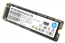   M.2 1Tb, HP EX900 Plus, PCI-E 3.0 x4, 3D TLC, 3300/2700 MB/s (35M34AA) -  3