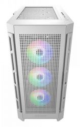  Cougar Airface Pro RGB White,  , ATX / Micro ATX / Mini ITX, USB 3.0 x2, USB 2.0 x1, Type-C Gen 2, RGB , 4x120 ARGB,  , 240x496x465  -  2