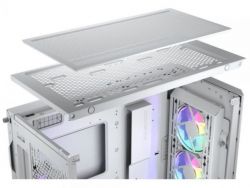  Cougar Airface Pro RGB White,  , ATX/Micro ATX/Mini ITX, USB 3.0x2, USB 2.0x1, Type-C Gen 2, RGB , 4x120 ARGB,  , 240x496x465  -  6