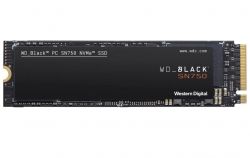   M.2 1Tb, Western Digital Black SN750, PCI-E 3.0 x4, 3D TLC, 3470/3000 MB/s (WDS100T3X0C) -  1