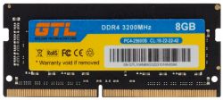 ' SO-DIMM, DDR4, 8Gb, 3200 MHz, GTL, 1.2V, CL22 (GTLSD8D432BK) -  1