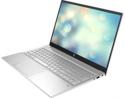  15" HP Pavilion 15-eg2021ua (7X8L7EA) Natural Silver 15.6",  LED Full HD 1920x1080 IPS, Intel Core i5-1235U 0.9-4.4GHz, RAM 16Gb, SSD 512Gb, nVidia GeForce MX550 2Gb, DOS -  2