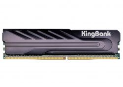 ' 8Gb DDR4, 3200 MHz, KingBank (  Intel), Black, 16-20-20-38, 1.2V,   (KB3200H8X1I) -  1