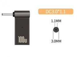     STLab Type-C - DC 3.0x1.1, 100 ,  Acer, Samsung (PD100W-3.0x1.1mm) -  2