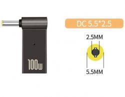     STLab Type-C - DC 5.5x2.5, 100 ,  Asus, Toshiba, Lenovo (PD100W-5.5x2.5mm) -  2