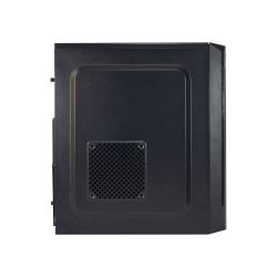  GTL T1637 Black,  , Mini Tower, Micro ATX / Mini ITX, 2xUSB 2.0, 370x176x410 , 0.4 , 2.6  -  2