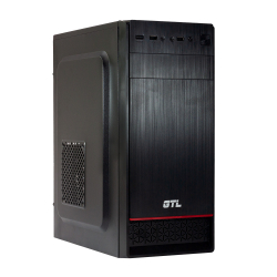  GTL T1610 Black,  , Mini Tower, Micro ATX / Mini ITX, 2xUSB 2.0, 370x176x410 , 0.4 , 2.6 