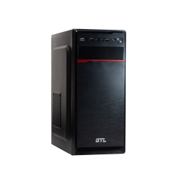  GTL T1668 Black,  , Mini Tower, Micro ATX / Mini ITX, 2xUSB 2.0, 370x176x410 , 0.4 , 2.6 