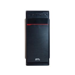  GTL T1668 Black,  , Mini Tower, Micro ATX / Mini ITX, 2xUSB 2.0, 370x176x410 , 0.4 , 2.6  -  2