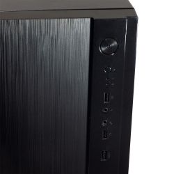  GTL T1651 Black,  , Mini Tower, Micro ATX / Mini ITX, 2xUSB 2.0, 370x176x410 , 0.4 , 2.6  -  7