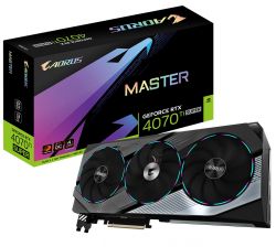  GeForce RTX 4070 Ti SUPER, Gigabyte, AORUS MASTER, 16Gb GDDR6X, 256-bit, HDMI/3xDP, 2670/21000 MHz, 16-pin (GV-N407TSAORUS M-16GD)