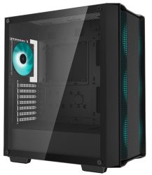  Deepcool CC560 V2, Black,  , Mid Tower, ATX / Micro ATX / Mini ITX, . CPU - 165  / GPU - 370 , 1xUSB 3.0 / 1xUSB 2.0, 4x120  LED,      (R-CC560-BKGAA4-G-2) -  2