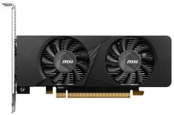  GeForce RTX 3050, MSI, OC, 6Gb GDDR6, 96-bit, 2xHDMI/DP, 1492/14000 MHz (RTX 3050 LP 6G OC) -  2