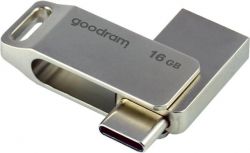 USB 3.2 / Type-C Flash Drive 16Gb Goodram ODA3, Silver (ODA3-0160S0R11) -  2