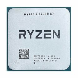  AMD (AM4) Ryzen 7 5700X3D, Tray, 8x3.0 GHz (Turbo Boost 4.1 GHz), L3 96Mb, Zen 3 (Vermeer), 7 nm, TDP 105 ,   (100-000001503)