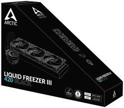    Arctic Liquid Freezer III 420, Black (ACFRE00137A) -  5