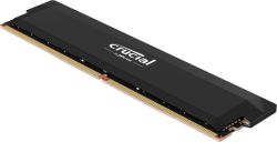  16Gb DDR5, 6000 MHz, Crucial Pro Overclocking, Black, 36-38-38-80, 1.35V,   (CP16G60C36U5B) -  2