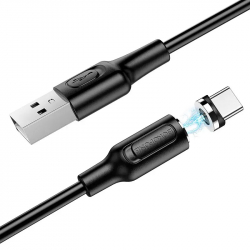  USB <-> USB Type-C, Borofone BX41, Black, 1 , 