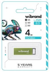 USB Flash Drive 4Gb Wibrand Chameleon Light Green (WI2.0/CH4U6LG) -  2