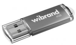 USB Flash Drive 4Gb Wibrand Cougar Silver (WI2.0/CU4P1S)