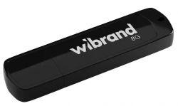USB Flash Drive 8Gb Wibrand Grizzly Black (WI2.0/GR8P3B) -  1