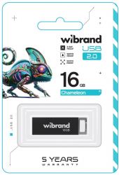 USB Flash Drive 16Gb Wibrand Chameleon Black (WI2.0/CH16U6B) -  2