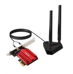   PCI-E x1, Fenvi PCE-AXE3000Pro, WiFi 6E ( 2400 Mbps), Bluetooth 5.3, Intel AX210, , 2  , 