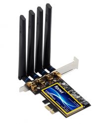   PCI-E x1, Fenvi FV-T919, WiFi 5 ( 1300 Mbps), Bluetooth 4.0, BCM94360, 4  