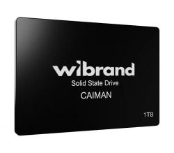   1Tb, Wibrand Caiman, SATA3, 2.5", 3D TLC, 550/460 MB/s (WI2.5SSD/CA1TBST)