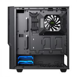  GameMax ZORRO COC, Black,  , Midi Tower, E-ATX / ATX / Micro ATX / Mini-ITX, 1xType-C / 1xUSB 3.1, . CPU - 170  / VGA - 360 , 1x120  ARGB,      -  6