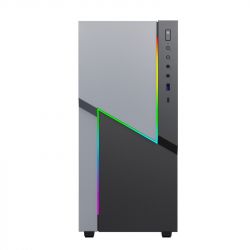  GameMax ZORRO COC, Black,  , Midi Tower, E-ATX / ATX / Micro ATX / Mini-ITX, 1xType-C / 1xUSB 3.1, . CPU - 170  / VGA - 360 , 1x120  ARGB,      -  3