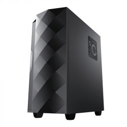  GameMax Diamond COC, Black,  , Midi Tower, E-ATX / ATX / Micro ATX / Mini-ITX, 1xUSB 3.1 / 1xUSB 2.0, . CPU - 170  / VGA - 340 , 1x120  ARGB,      -  5