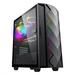  GameMax Diamond COC, Black,  , Midi Tower, E-ATX / ATX / Micro ATX / Mini-ITX, 1xUSB 3.1 / 1xUSB 2.0, . CPU - 170  / VGA - 340 , 1x120  ARGB,     