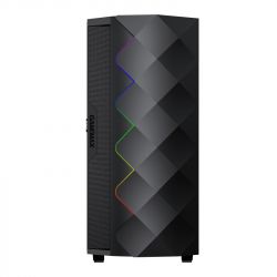  GameMax Diamond COC, Black,  , Midi Tower, E-ATX / ATX / Micro ATX / Mini-ITX, 1xUSB 3.1 / 1xUSB 2.0, . CPU - 170  / VGA - 340 , 1x120  ARGB,      -  3