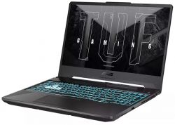  15" Asus TUF Gaming A15 FA506NF-HN038 (90NR0JE7-M004L0) Graphite Black 15.6" FullHD 1920x1080 IPS  144Hz, AMD Ryzen 5 7535HS 3.3-4.55GHz, RAM 16GB, SSD 512GB, nVidia GeForce RTX 2050 4GB, DOS,   -  3