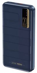    20000 mAh, Remax "Noah", Dark Blue, 22.5 , 1xType-C (PD 3.0) / 1xUSB (QC 3.0), LED   (RPP-316)