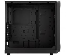  Fractal Design Focus 2, Black Solid,  , Mid Tower,  ATX / MicroATX / Mini-ITX, 2xUSB 3.0, . CPU - 170  / VGA - 405 , 2x140  (FD-C-FOC2A-07) -  5