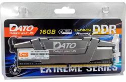 ' 16Gb DDR4, 3200 MHz, DATO Extreme, Grey, 16-18-18-36, 1.35V,   (EXB16G4DLDND32) -  2