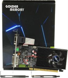 ³ GeForce GT730, Golden Memory, 2Gb GDDR3, 128-bit, VGA/DVI/HDMI, 700/1333 MHz, Low Profile (GT730LPD34G128bit)