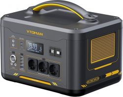   Vtoman Jump 1000 PB-21, Black, 1000  / 1408 /, 2xType-C (100 ), 2xUSB (5, 3), DC, 2x220V