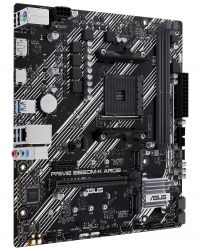 . AM4 (B550) Asus PRIME B550M-K ARGB, B550, 2xDDR4, Int.Video(CPU), 4xSATA3, 2xM.2, 1xPCI-E 4.0 x16, 1xPCI-E 3.0 x1, ALC887, RTL8111H, 6xUSB 3.2/4xUSB 2.0, HDMI/DP, MicroATX -  3